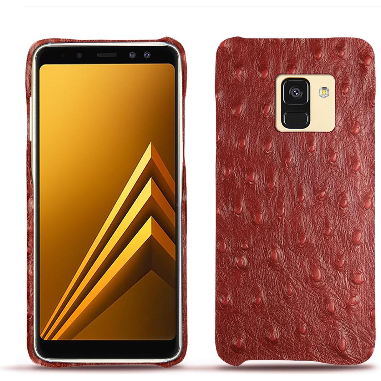 Bild von Noreve Lederschutzhülle (Samsung Galaxy A8 (2018)), Smartphone Hülle, Rot