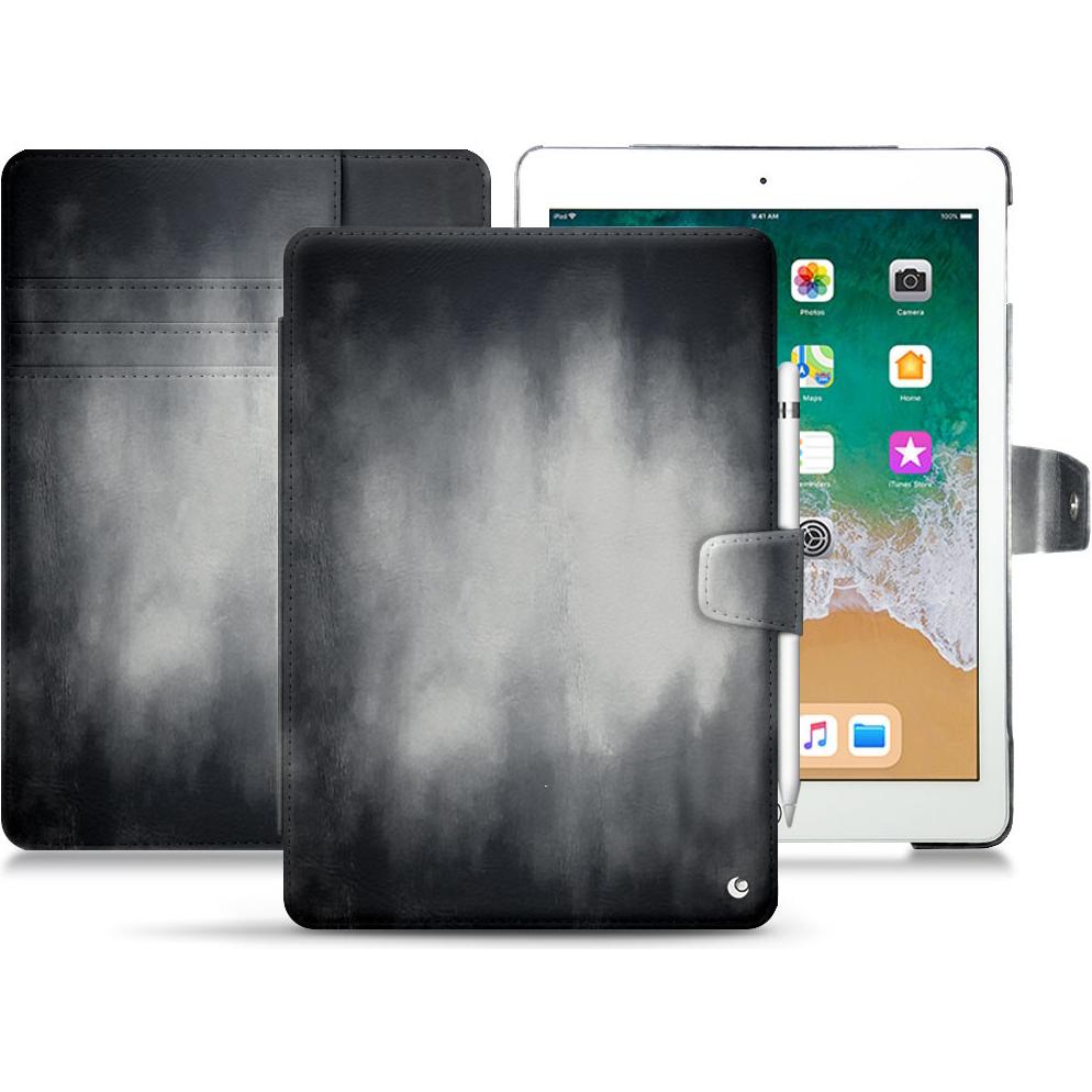 Bild von Noreve Lederschutzhülle Wallet (iPad 9.7), Tablet Hülle, Grau