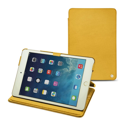 Bild von Noreve Lederschutzhülle horizontal für iPad Mini 5 - Gelb