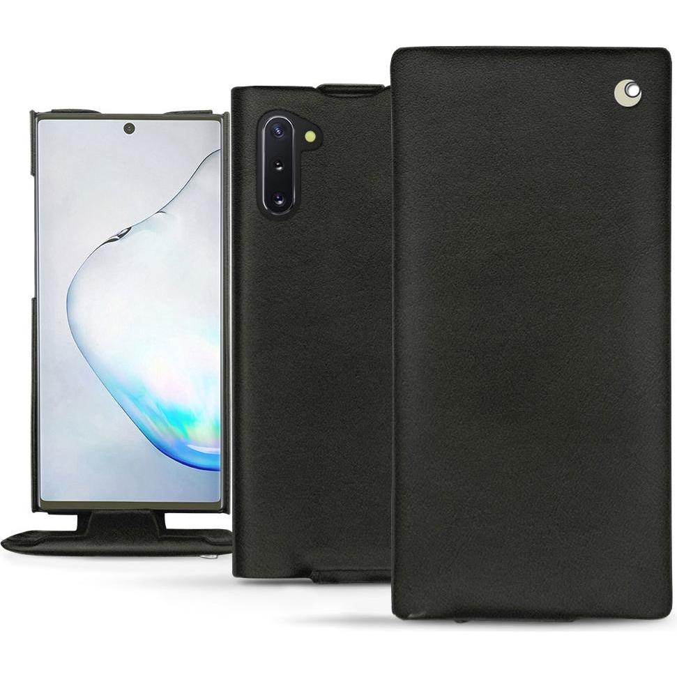 Bild von Noreve Lederschutzhülle vertikal (Samsung Galaxy Note 10), Smartphone Hülle, Schwarz