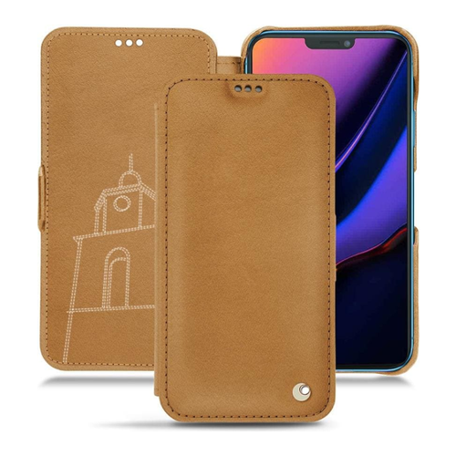 Bild von Noreve Lederschutzhülle horizontal (iPhone 11), Smartphone Hülle, Braun