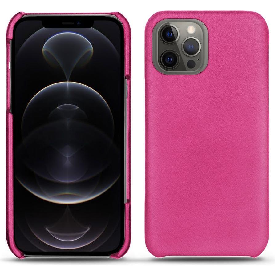 Bild von Noreve Lederschutzhülle (Apple iPhone 12 Pro Max), Smartphone Hülle, Rosa