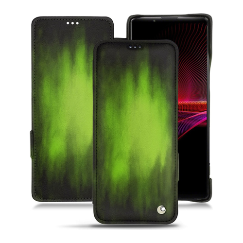 Bild von Noreve Lederschutzhülle für Sony Xperia 1 III – Eleganz und Schutz vereint