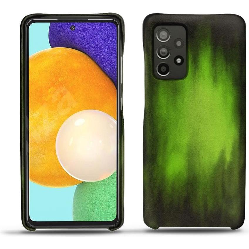 Bild von Noreve Lederschutzhülle (Samsung Galaxy A52), Smartphone Hülle, Grün