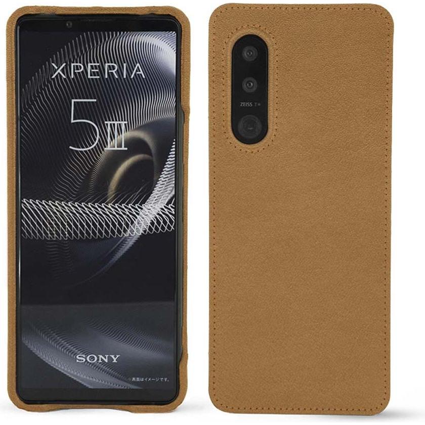 Bild von Noreve Lederschutzhülle (Sony Xperia 5 III), Smartphone Hülle, Braun