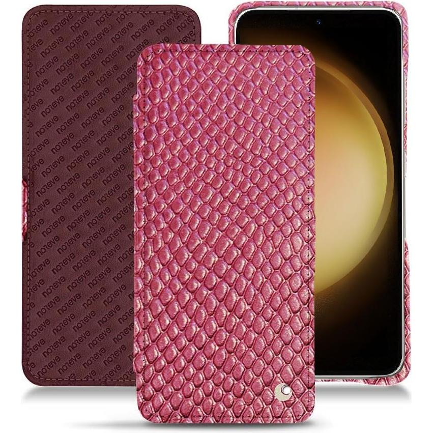 Bild von Noreve Lederschutzhülle horizontal (Samsung Galaxy S23+), Smartphone Hülle, Rosa
