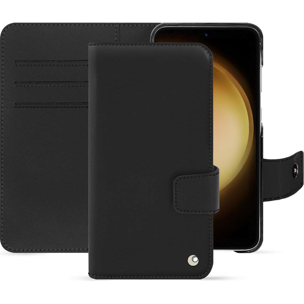 Bild von Noreve Lederschutzhülle Samsung Galaxy S23+ (Samsung Galaxy S23+), Smartphone Hülle, Schwarz