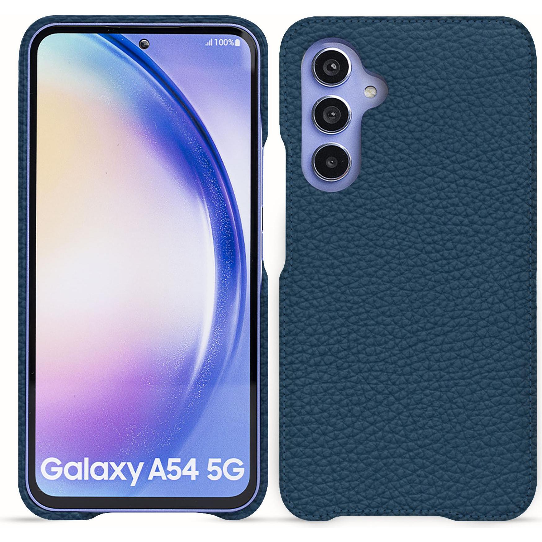 Bild von Noreve Lederschutzhülle (Samsung Galaxy A54 5G), Smartphone Hülle, Blau