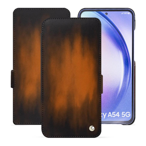 Bild von Noreve Lederschutzhülle horizontal für Galaxy A54 – Eleganter Schutz für Ihr Smartphone