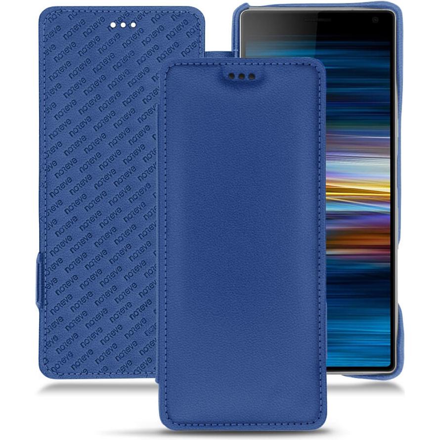 Bild von Noreve Lederschutzhülle horizontal (Sony Xperia 10), Smartphone Hülle, Blau