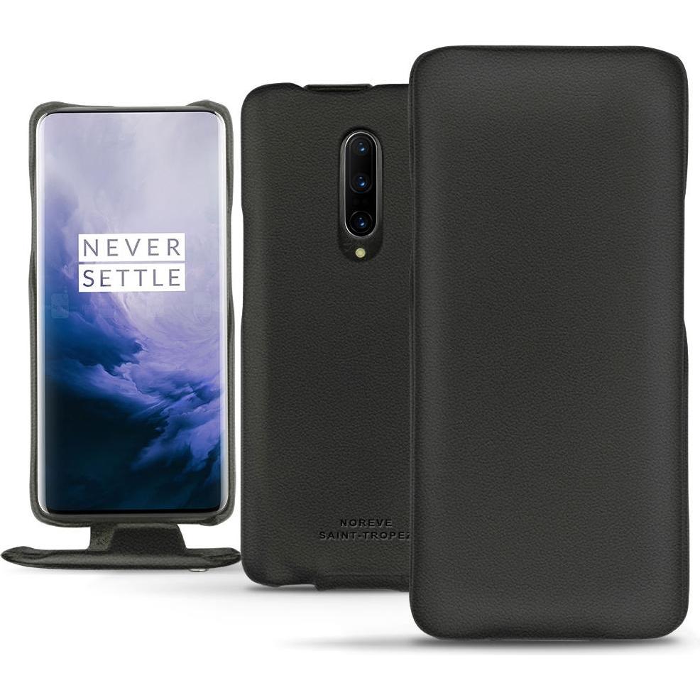 Bild von Noreve Lederschutzhülle vertikal (OnePlus 7 Pro), Smartphone Hülle, Schwarz
