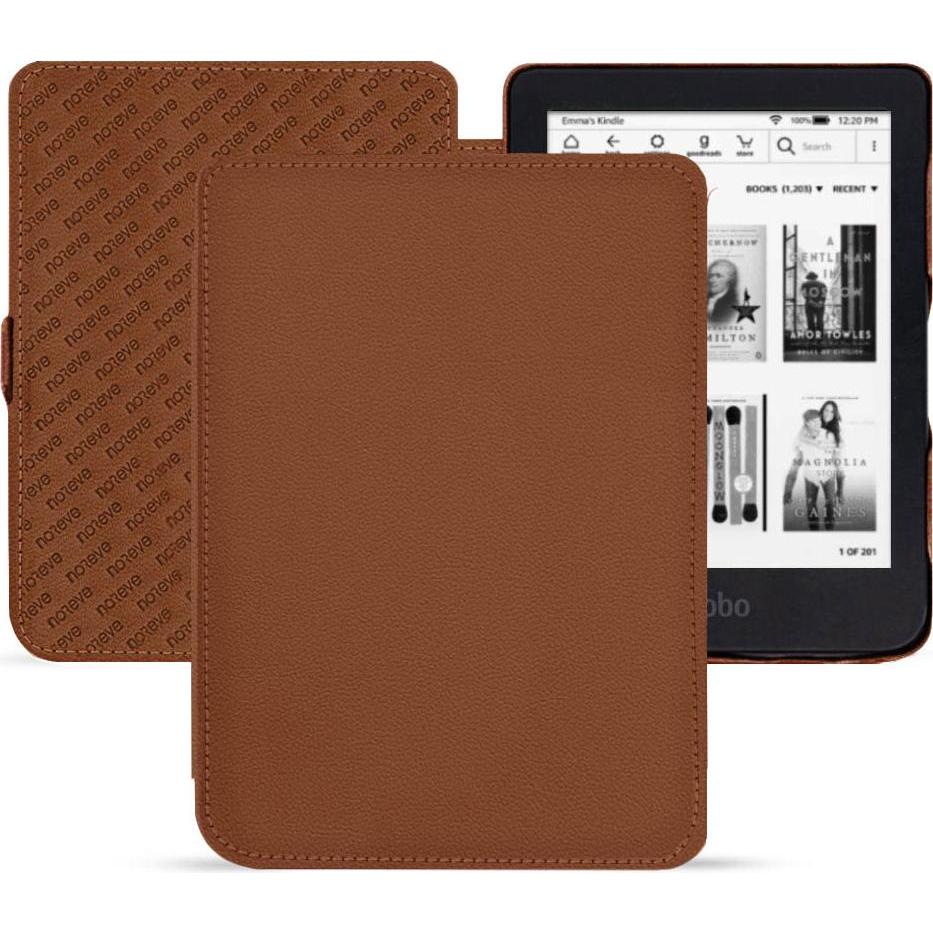 Bild von Noreve Lederschutzhülle horizontal (Kobo Clara 2e), Tablet Hülle, Braun