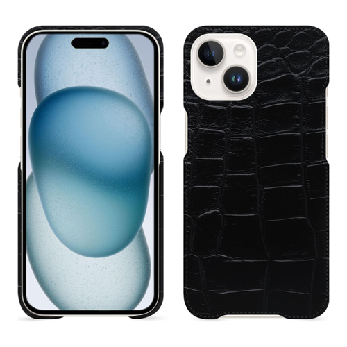 Bild von Noreve Lederschutzhülle für iPhone 15 – Eleganz trifft Funktionalität