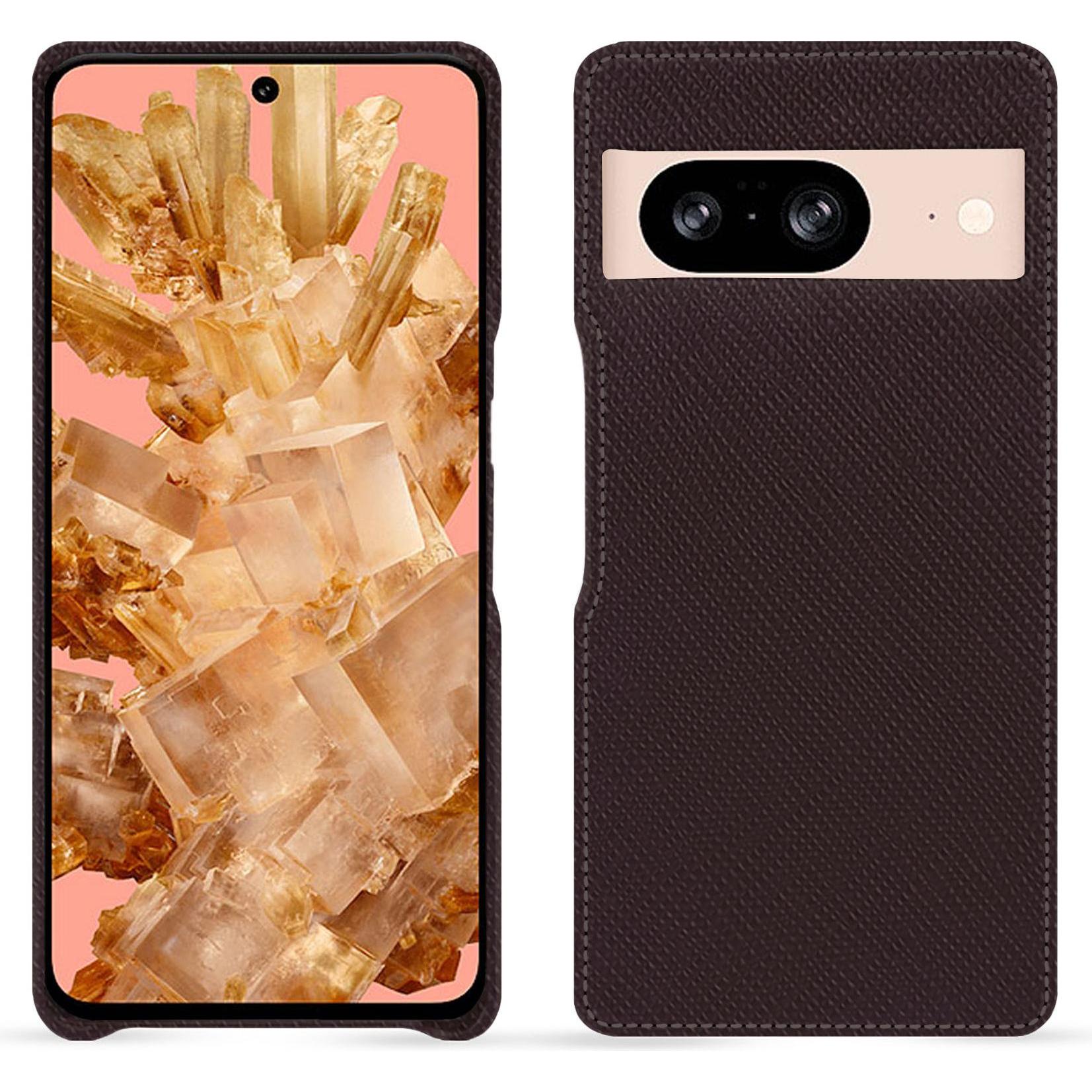 Bild von Noreve Lederschutzhülle (Google Pixel 8), Smartphone Hülle, Braun
