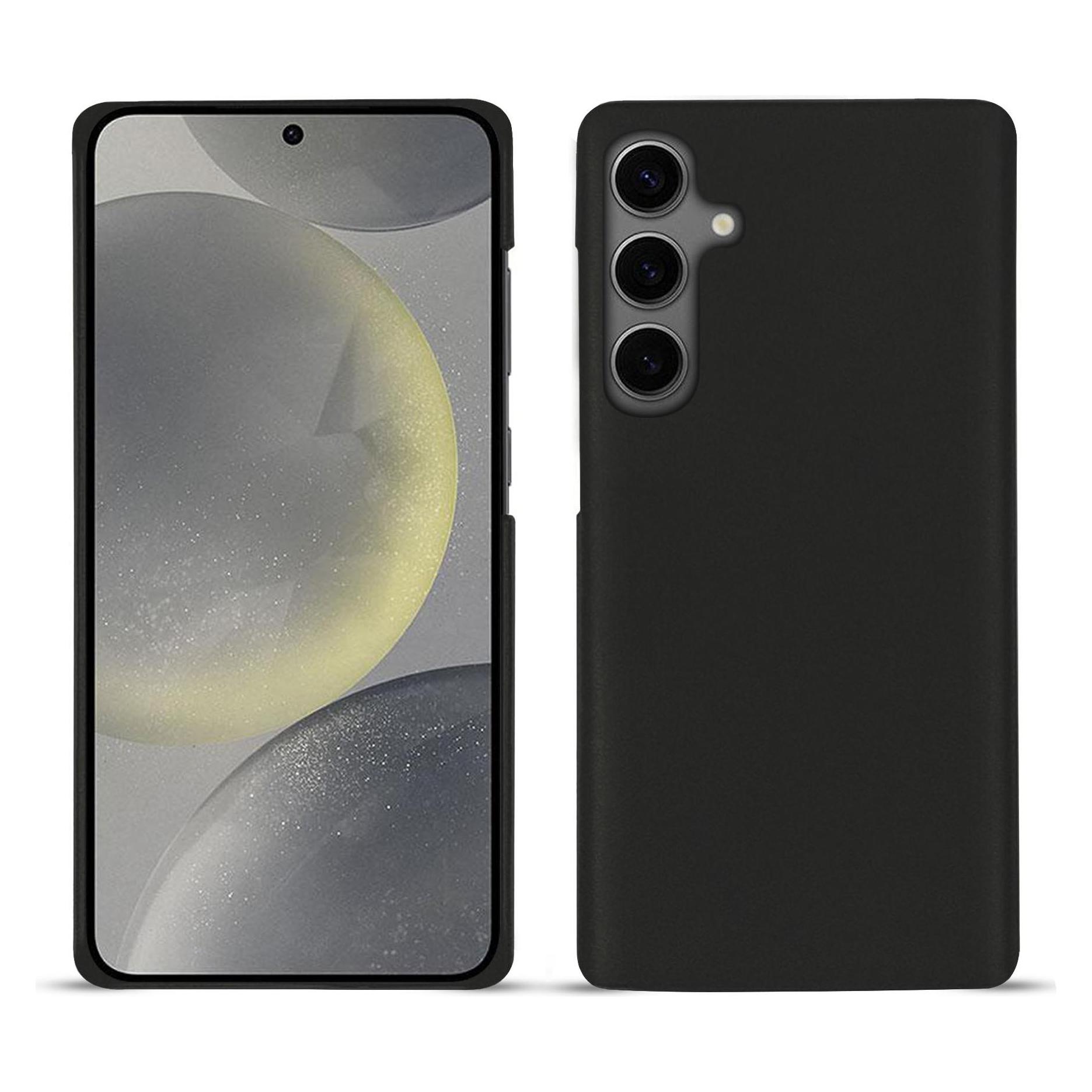 Bild von Noreve Lederschutzhülle (Samsung Galaxy S24+), Smartphone Hülle, Schwarz