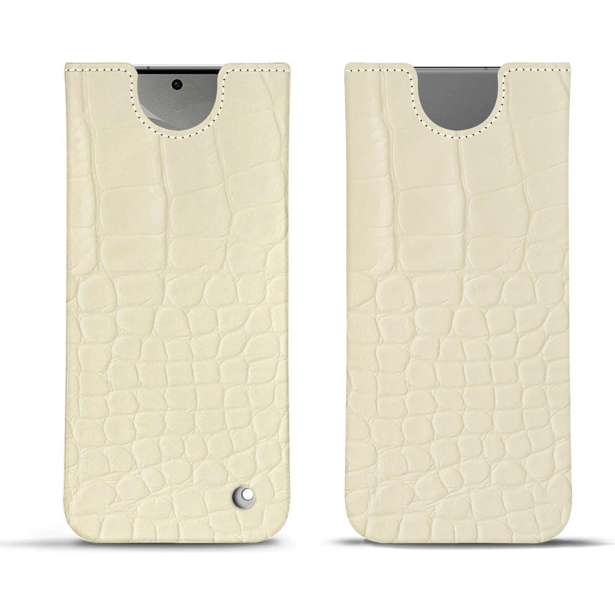 Bild von Noreve Lederschutzhülle (Samsung Galaxy S24), Smartphone Hülle, Beige