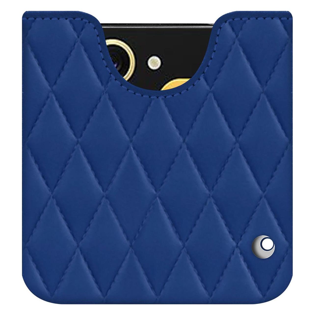 Bild von Noreve Lederschutzhülle (Samsung Galaxy Z Flip6), Smartphone Hülle, Blau