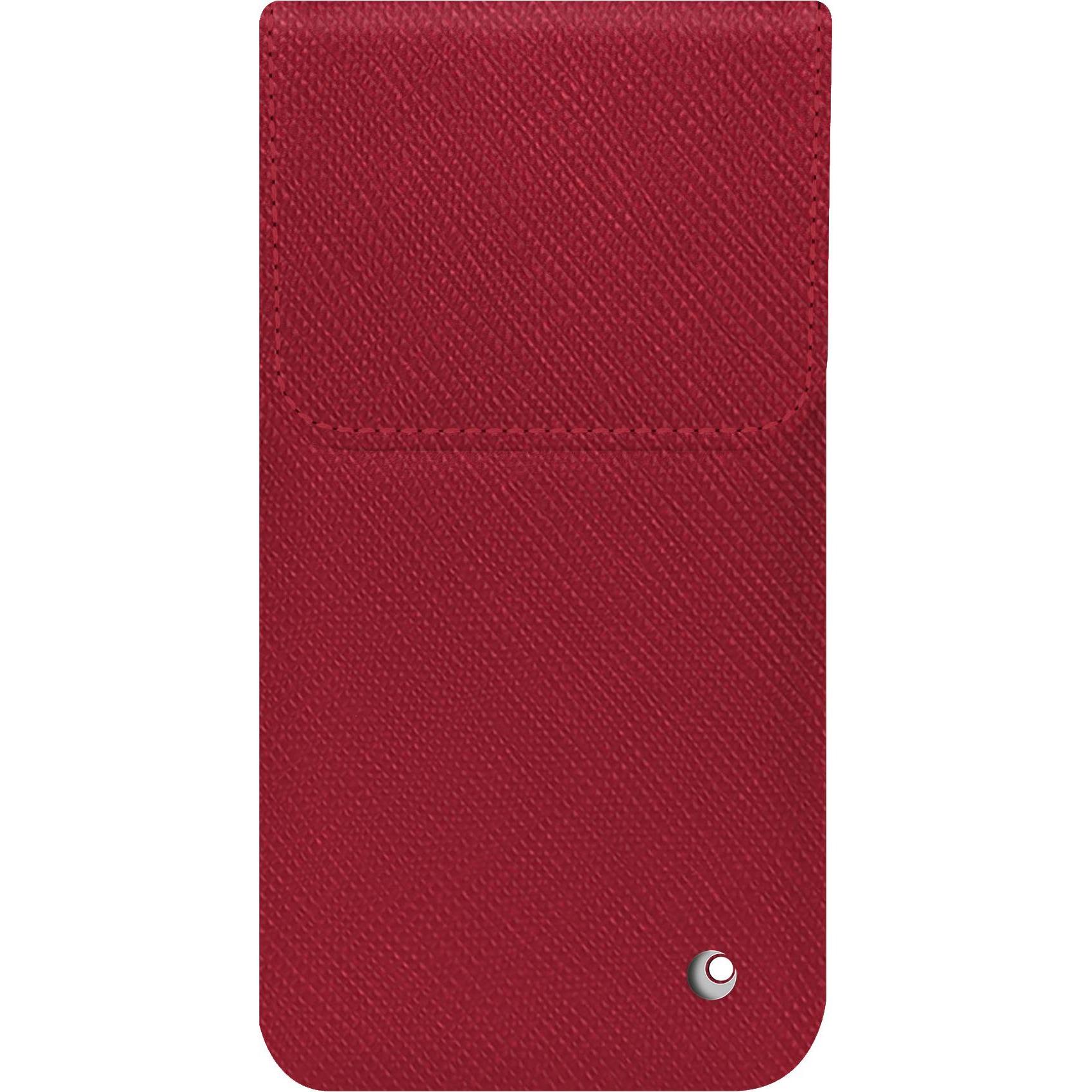 Bild von Noreve Lederschutzhülle (Apple iPhone 16), Smartphone Hülle, Rot