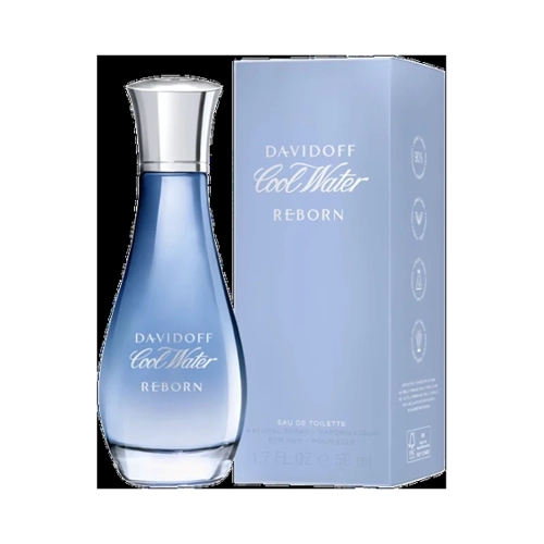 Bild von Davidoff Cool Water Reborn for Her 50 ml Eau de Toilette EDT Damenduft OVP NEU