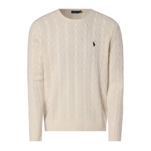 Bild von Strickjacke aus Kaschmir mit Logo-Stitching von Polo Ralph Lauren