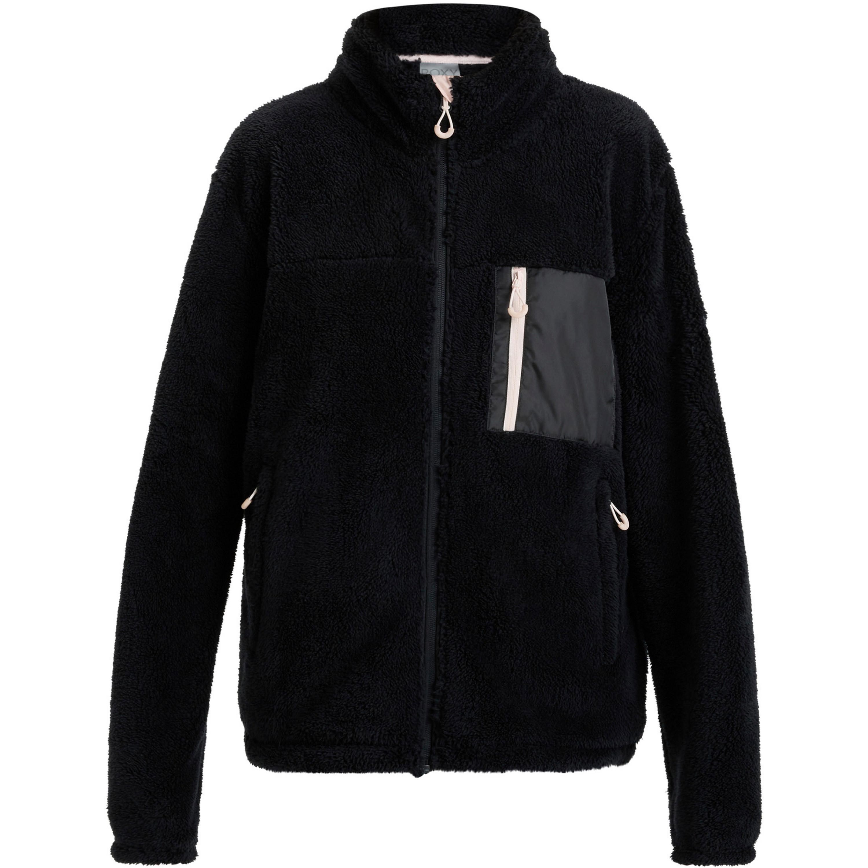 Bild von Roxy Rollkragenpullover ALABAMA FULL ZIP SOLID KVJ0 TRUE BLACK