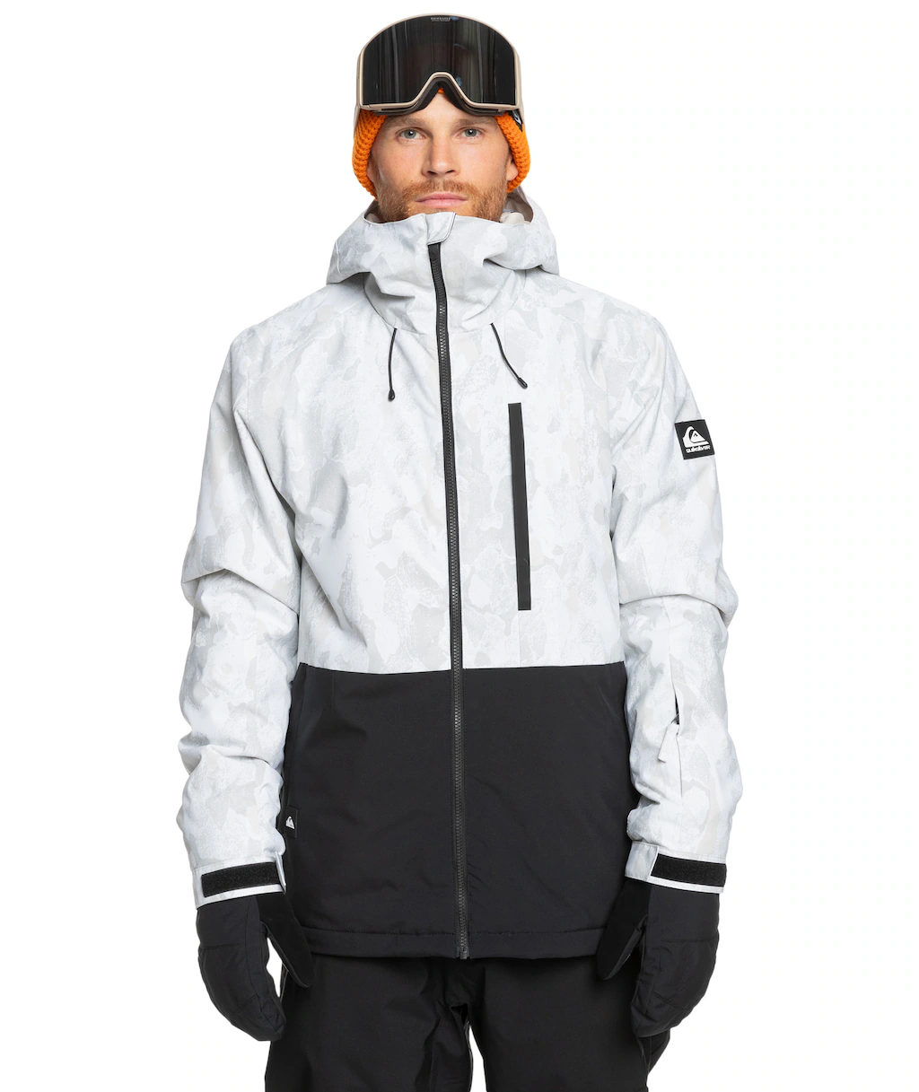 Bild von QUIKSILVER MISSION PRINTED BLOCK Jacke 2025 nature zoom birch - L