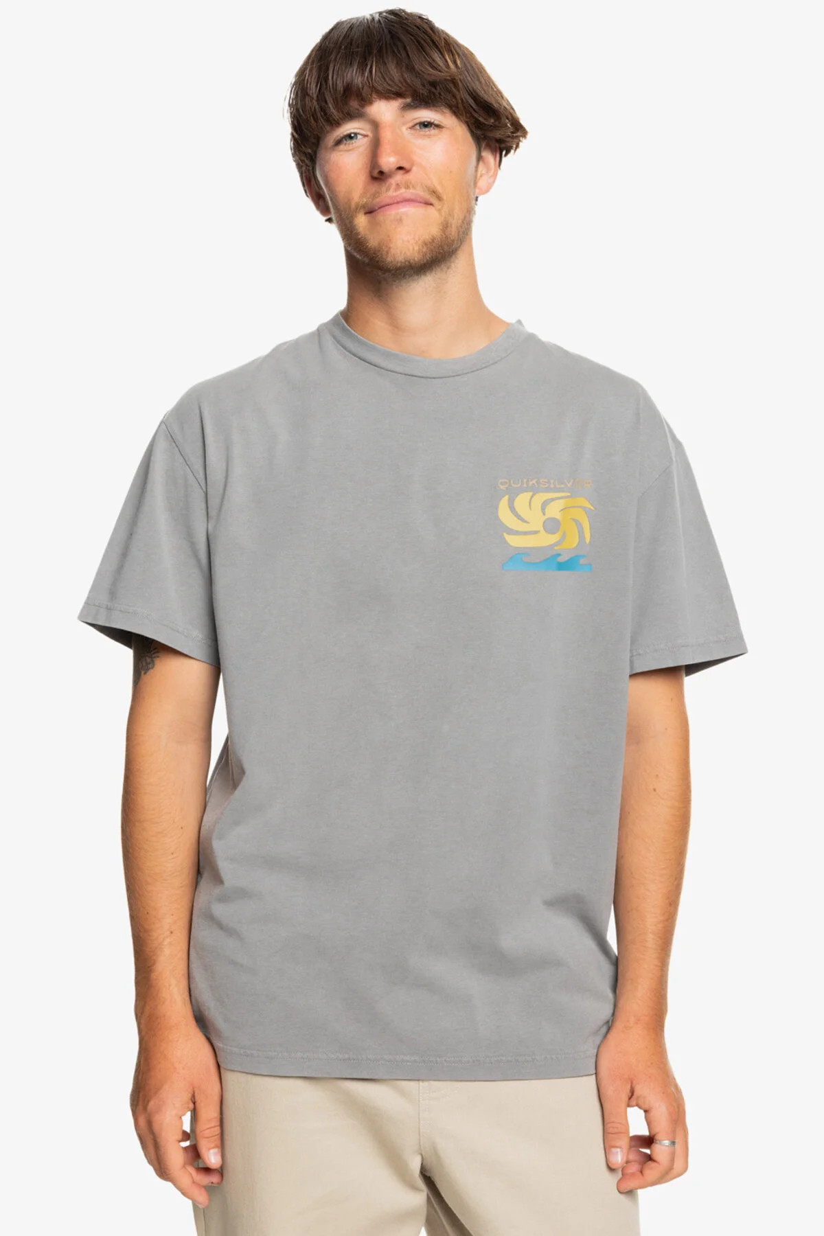 Bild von Quiksilver Kurzarm-t-shirt Öko-kollektion, Bio-fabrik Algodon für Herren - M