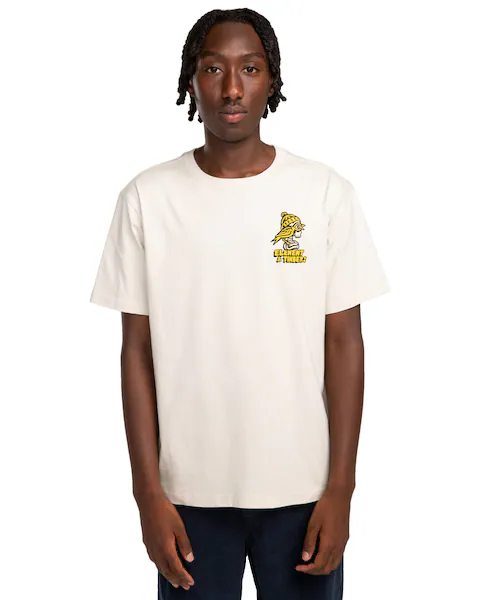 Bild von Element - Birds Eye Oat Milk - T-Shirt - Beige - S - 100% Bio-Baumwolle,Jersey
