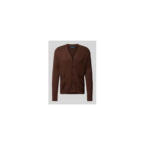 Bild von Herren Cardigan mit Zopfmuster von Polo Ralph Lauren