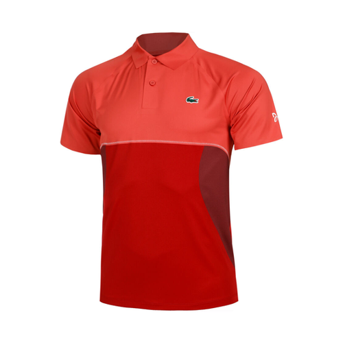 Bild von Lacoste Polo Herren in Rot, Größe: M – Ein stilvoller Begleiter für den Sport