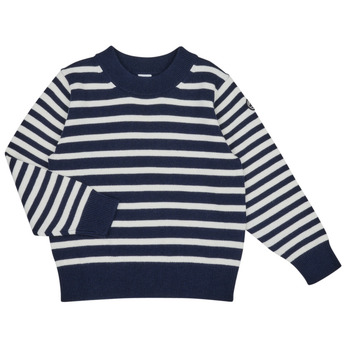 Bild von Petit Bateau A0BPD Langarmpullover Jungen Smoking/Marshmallow 12 Jahre