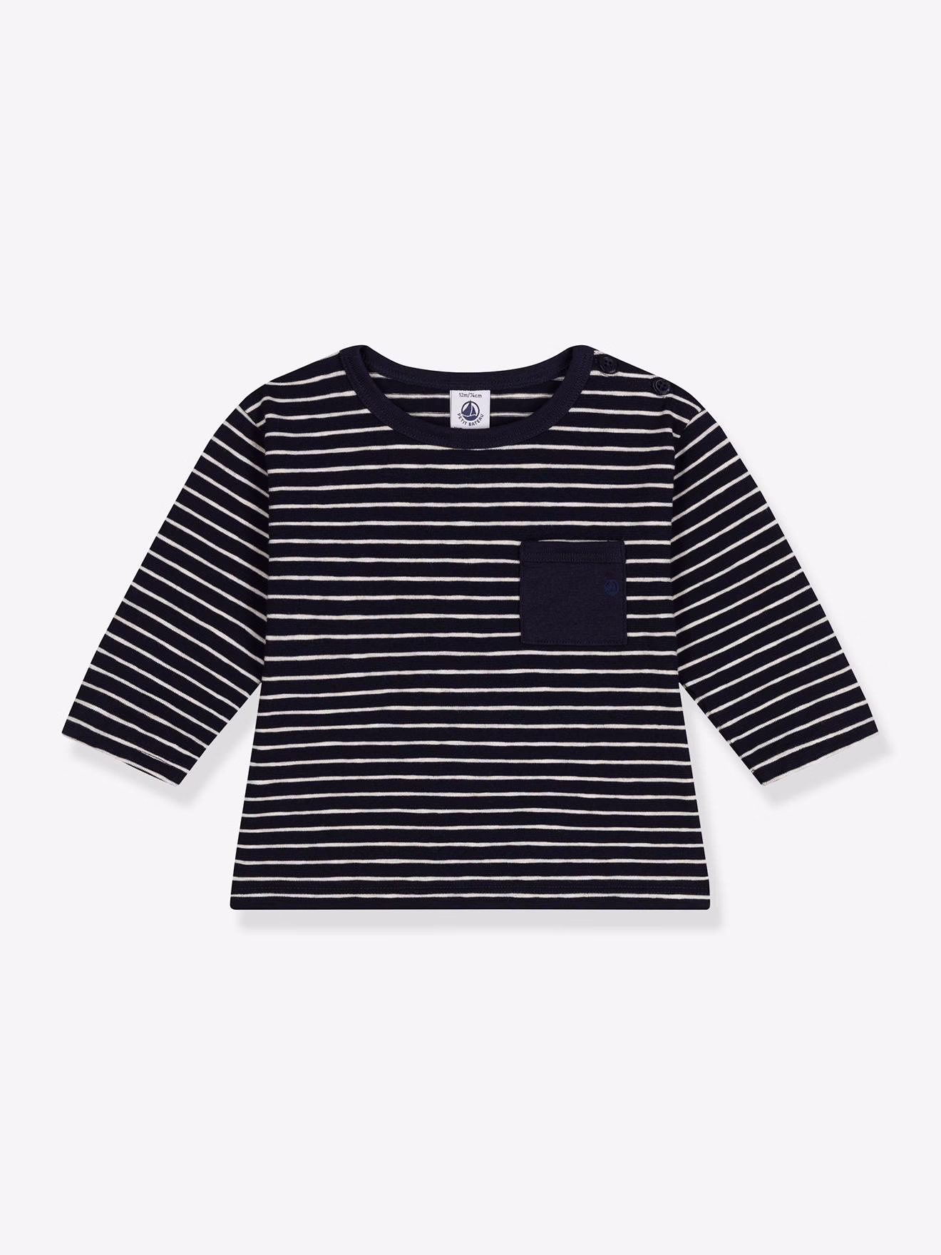 Bild von Baby Shirt aus Jersey PETIT BATEAU