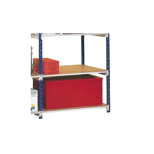 Bild von Die vielseitigen PAPERFLOW RangEco Fachböden – Braun in 100,0 x 50,0 cm