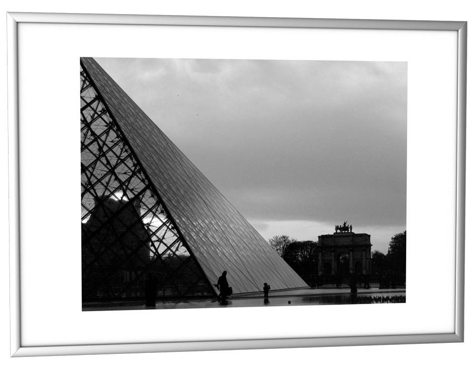 Bild von Paperflow - Fotorahmen - A4 (21x29.7 cm) - Aluminium - rechteckig (12CCFA4.35)