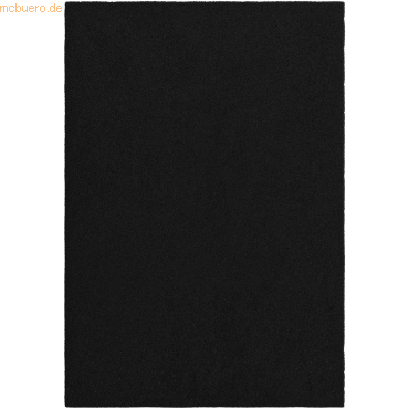 Bild von PAPERFLOW Deko-Teppich DELIGHT, 1.200 x 1.700 mm, schwarz