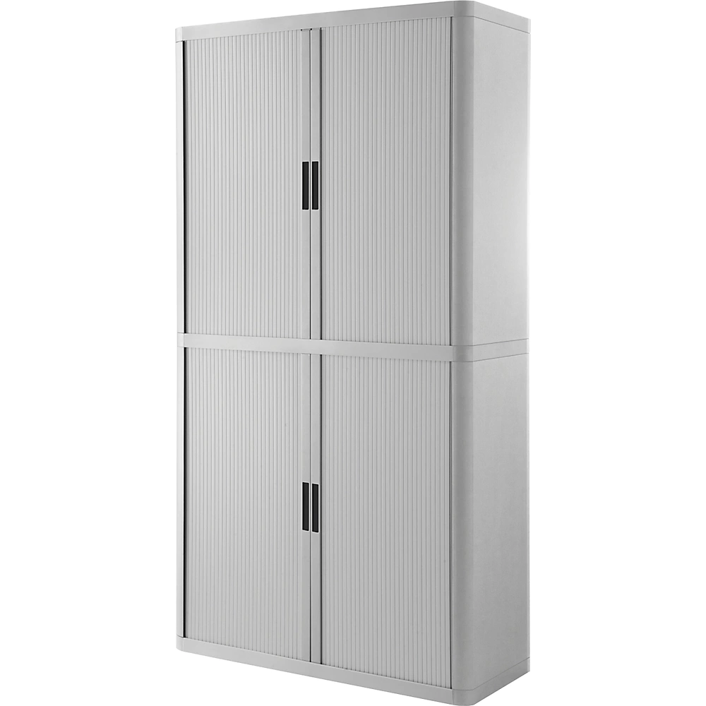 Bild von Paperflow e2ct0000100039 easyoffice2 m Schrank mit Vorhang grau + Griff anthrazit Kunststoff 41,5 x 110 x 204 cm