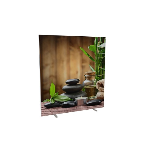 Bild von PAPERFLOW Trennwand easyScreen, Zen bunt 160,0 x 173,2 cm – Der stilvolle Sichtschutz für Ihr Büro