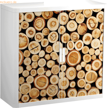 Bild von Paperflow, Aktenschrank, easyOffice Industrial Rollladenschrank 61804 1 Fachboden 110,0 x 41,5 x 104,0 cm