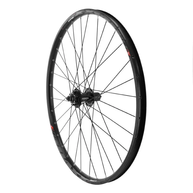 Bild von Hinterrad 6-Loch-Nabe compatible Felge 32 Speichen Velox Maxx 25 Disc Tubeless Ready Shimano M475 11-10-9V. - All Terrain - 25C 32