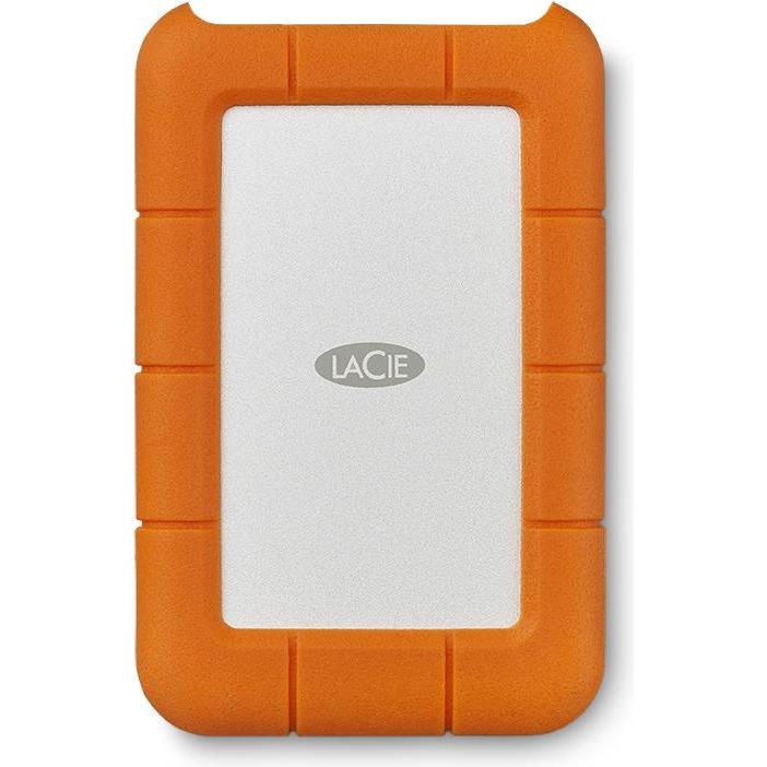 Bild von LaCie Rugged USB-C STFR2000400 (2 TB), Externe Festplatte, Orange, Silber
