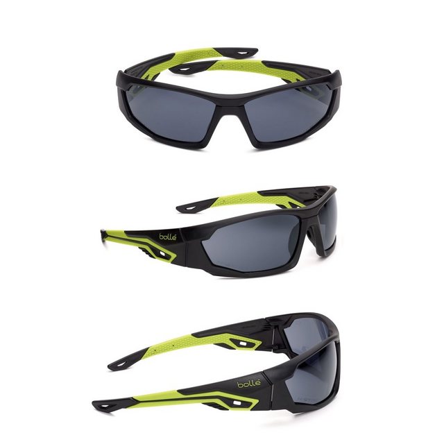 Bild von Bolle Sonnenbrille TACT.BRILLE BOLLÉ® ′MERCURO RAUCH′ GRÜN/SCHWARZ Anti-Beschlag- und Anti-Kratzbeschichtung
