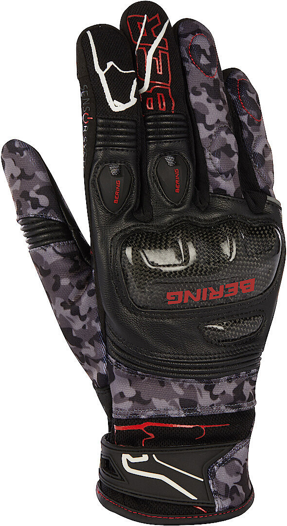 Bild von Bering Cortex Motorradhandschuhe, grün-mehrfarbig, Größe M für Männer
