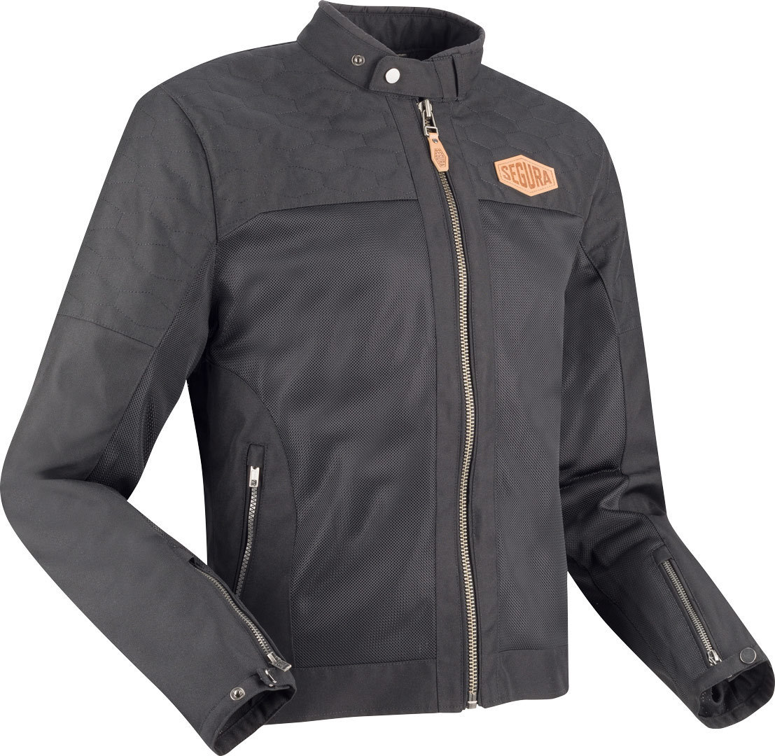 Bild von Segura Richter Motorrad Textiljacke, schwarz, Größe S für Männer