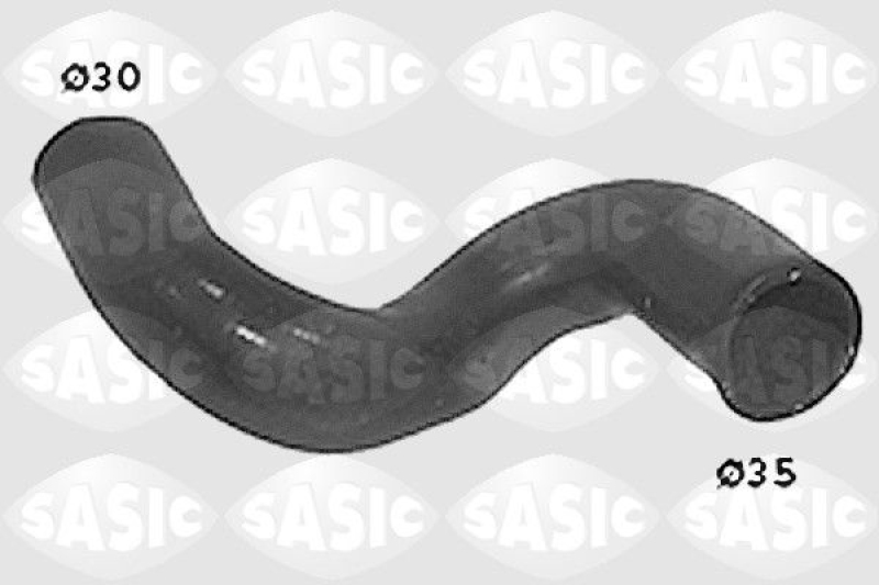 Bild von SASIC SWH0442 Kühlerschlauch Wasserschlauch, Kühlwasserschläuche, Kühlmittelschlauch rechts oben CITROËN: Berlingo / Berlingo First I Van