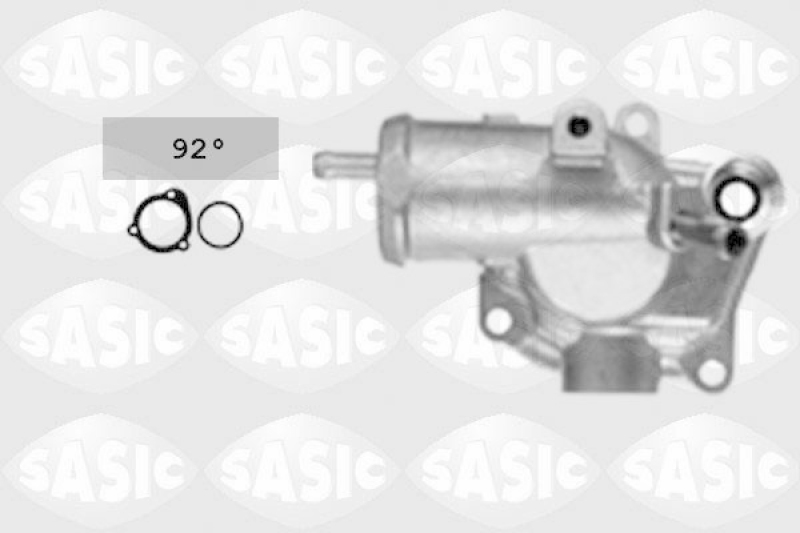 Bild von SASIC 3306035 Kühlwasserthermostat Thermostat, Thermostat, Kühlmittel, Kühler Thermostat MERCEDES-BENZ: C-Class Saloon