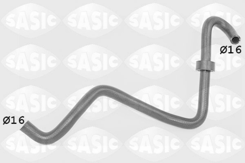 Bild von SASIC 3406433 Kühlerschlauch Wasserschlauch, Kühlwasserschläuche, Kühlmittelschlauch VOLKSWAGEN: Multivan 5 (7HM, Transporter 5, Transporter 5 Bus