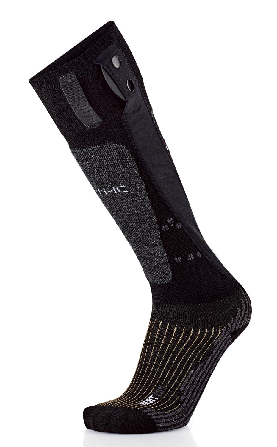 Bild von Therm-ic PowerSocks Heat Uni V2 Heiz Socken ohne Akku (35.0 - 38.0, black/snow pattern)