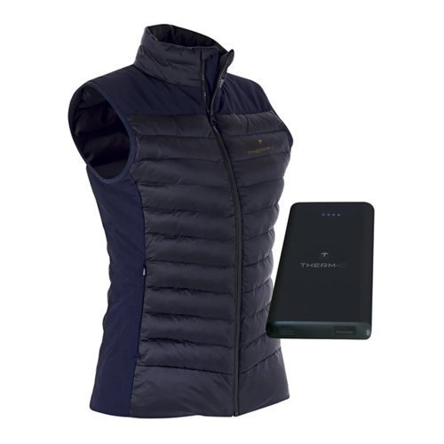 Bild von Therm-ic Powervest Urban Women Weste + Powerbank (S, dunkelblau)