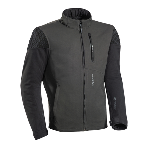 Bild von Ixon Brixton Motorrad Textiljacke - Schwarz-Grau, Größe 3XL für Männer