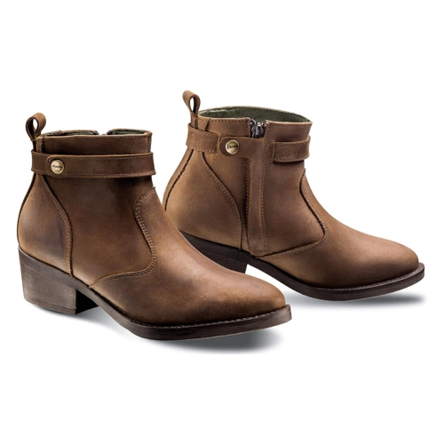 Bild von Ixon Hoxton Damen Motorradstiefel – Braun, Größe 36